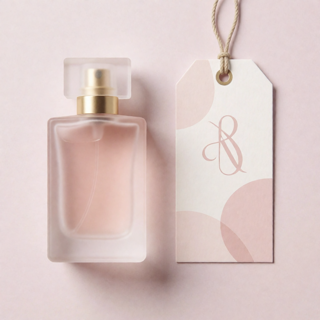 Conceito de marca — beauty e cosmética